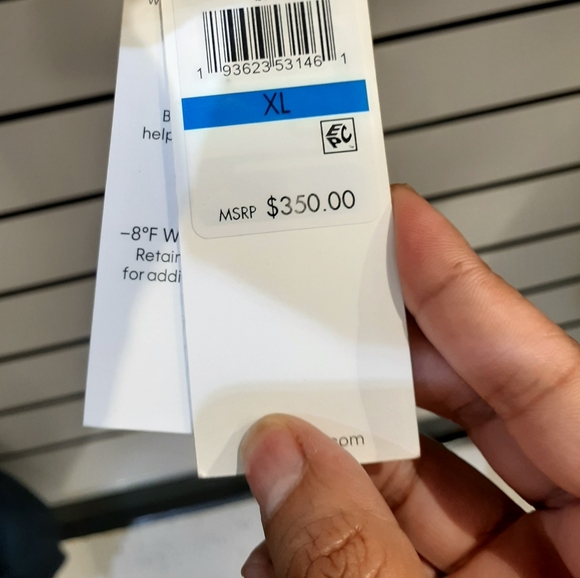 Men's Calvin Klein 3 in 1 W/S jacket size LARGE - Picture 6 of 6